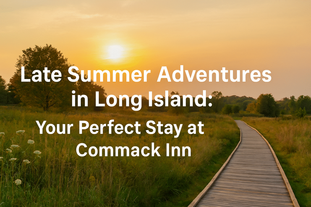 Late Summer Adventures in Long Island: Your Perfect Stay at Commack Inn